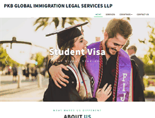 Tablet Screenshot of pkbimmigrationlaw.com